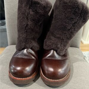UGG Dark Brown Winter Boots